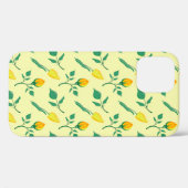 Florentijn met gele roos en tulpbloemen Case-Mate iPhone case (Achterkant (horizontaal))