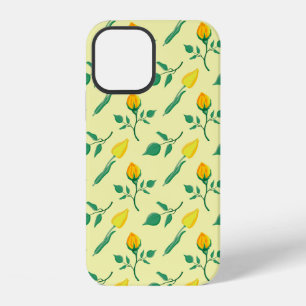 Florentijn met gele roos en tulpbloemen iPhone 12 hoesje