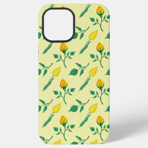 Florentijn met gele roos en tulpbloemen iPhone 12 pro max hoesje