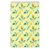 Florentijn met gele roos en tulpbloemen kalender (Hoes)