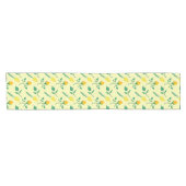 Florentijn met gele roos en tulpbloemen korte tafelloper (Horizontaal)