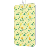 Florentijn met gele roos en tulpbloemen luchtverfrisser (Links)