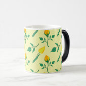 Florentijn met gele roos en tulpbloemen magische mok (Voorkant rechts)