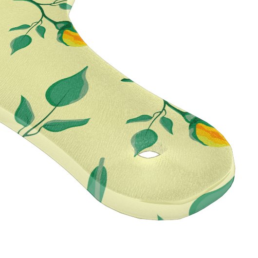 Florentijn met gele roos en tulpbloemen snijplank (Hoek)