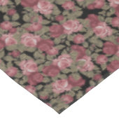 Florentijn van Blush Pink & Black Waterverf Tafelkleed (Gekanteld)