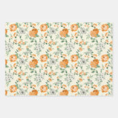 Florentijn, zacht gele tuin inpakpapier vel (Voorkant)