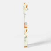 Florentijn, zacht gele tuin iPhone hoesje (Linkerkant)