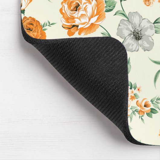 Florentijn, zacht gele tuin muismat (Hoek)