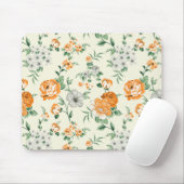 Florentijn, zacht gele tuin muismat (Met muis)