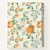 Florentijn, zacht gele tuin notitieboek (Achterkant)