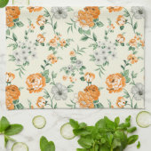 Florentijn, zacht gele tuin theedoek (Gevouwen)