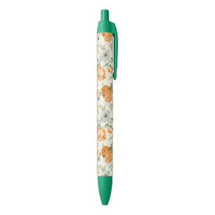Florentijn, zacht gele tuin zwarte inkt pen