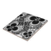 Florentijn, zwart en wit tegeltje (Zijkant)