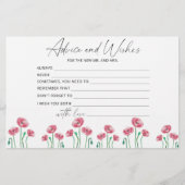 Florentijns advies en wenst vrijgezellenfeest kant briefpapier (Voorkant)