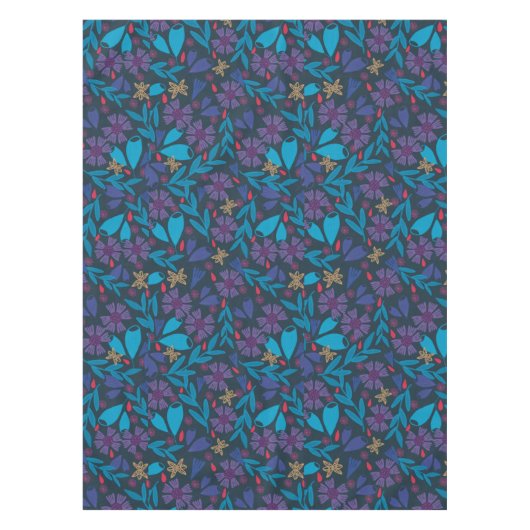 Florentijns modern groen elegant tafelkleed (Voorkant)