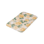 Florentijns patroon met gele rozen badmat (Gekanteld)