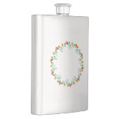 Florentijns rond lijst met gele en rode rozenbloem flacon (Rechts)