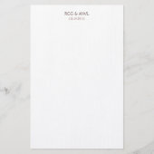 Florentijns :: Roos Taupe :: Stationery Briefpapier (Voorkant)