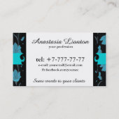 Florentijns universeel vak visitekaartje (Achterkant)