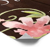 Florentijns vrijgezellenfeest-welkomstbord poster (Hoek)