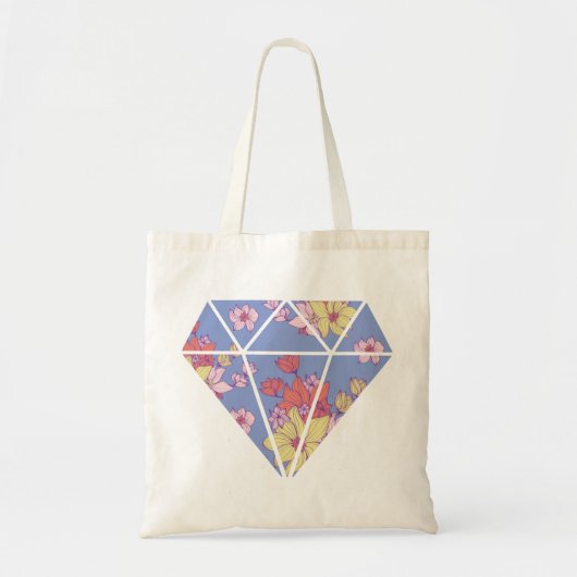Florentijnse diamantpatronen tote bag (Voorkant)