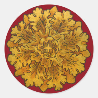 Florentijnse eiken blad cluster Stickers