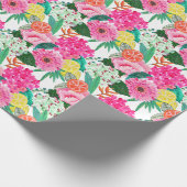 Florentijnse felle zomerfruittuin cadeaupapier (Hoek)