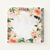 Florentijnse Grens rond een Inspirerend Bijbelcita Notitieboek (Achterkant)