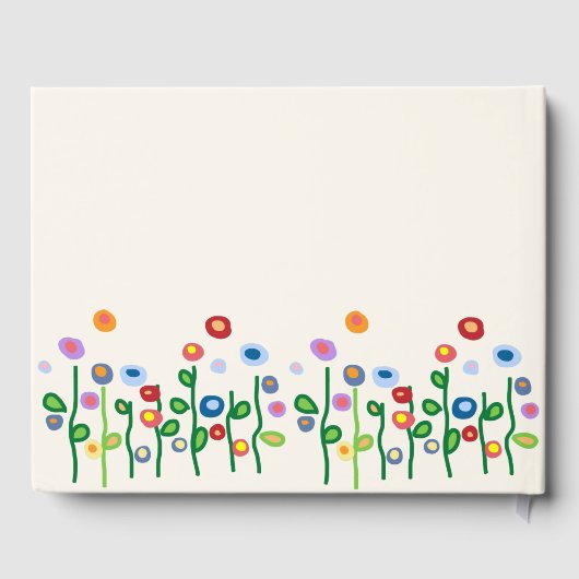 Florentijnse grens voor lichte roomgriep gastenboek (Achterkant)