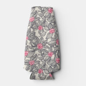 Florentijnse patronen met cartoons 2 flesjeskoeler (Voorkant)