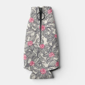 Florentijnse patronen met cartoons 2 flesjeskoeler (Achterkant)