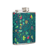 Florentijnse patronen met cartoons 2 heupfles (Rechts)