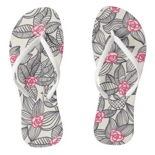 Florentijnse patronen met cartoons 2 teenslippers