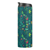 Florentijnse patronen met cartoons 2 thermosbeker (Geroteerd rechts)