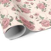 Florentijnse patroon 5 cadeaupapier (Rol Hoek)