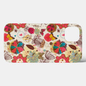 Florentijnse patroon in retrorestandaard 4 Case-Mate iPhone case (Achterkant (horizontaal))