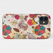 Florentijnse patroon in retrorestandaard 4 Case-Mate iPhone case (Achterkant (horizontaal))