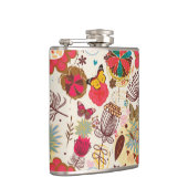 Florentijnse patroon in retrorestandaard 4 heupfles (Rechts)