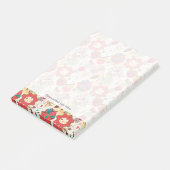 Florentijnse patroon in retrorestandaard 4 post-it® notes (Schuin)