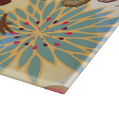 Florentijnse patroon in retrorestandaard 4 snijplank (Hoek)