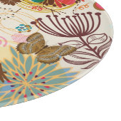 Florentijnse patroon in retrorestandaard 4 snijplank (Hoek)