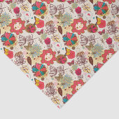 Florentijnse patroon in retrorestandaard 4 tissuepapier (Detail)