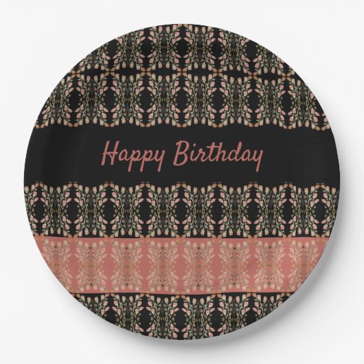  Florentijnse ronde Papieren Bordje (Voorkant)