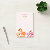 Florentijnse roze Boho Country Blocnote Post-it® Notes (Kantoor)