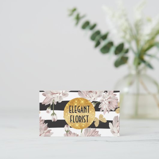 Florentijnse vlinders visitekaartje (Staand voorkant)