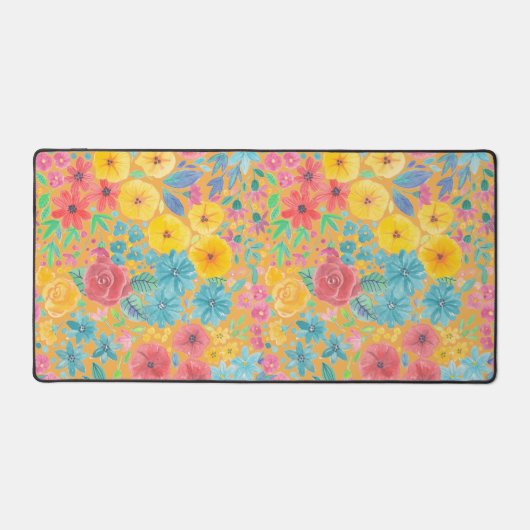 Florentijnse waterverf in geel bureaumat (Voorkant)