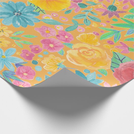 Florentijnse waterverf in geel cadeaupapier (Hoek)