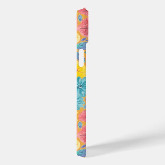 Florentijnse waterverf in geel Case-Mate iPhone case (Achterkant / Rechts)