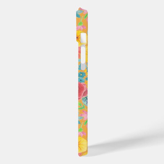 Florentijnse waterverf in geel Case-Mate iPhone case (Achterkant / Links)