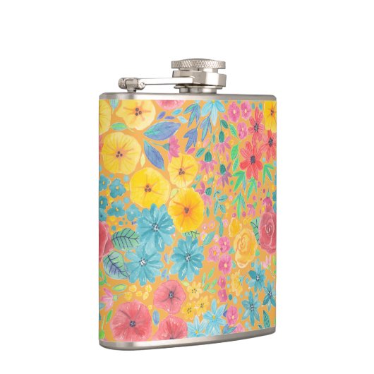 Florentijnse waterverf in geel heupfles (Rechts)